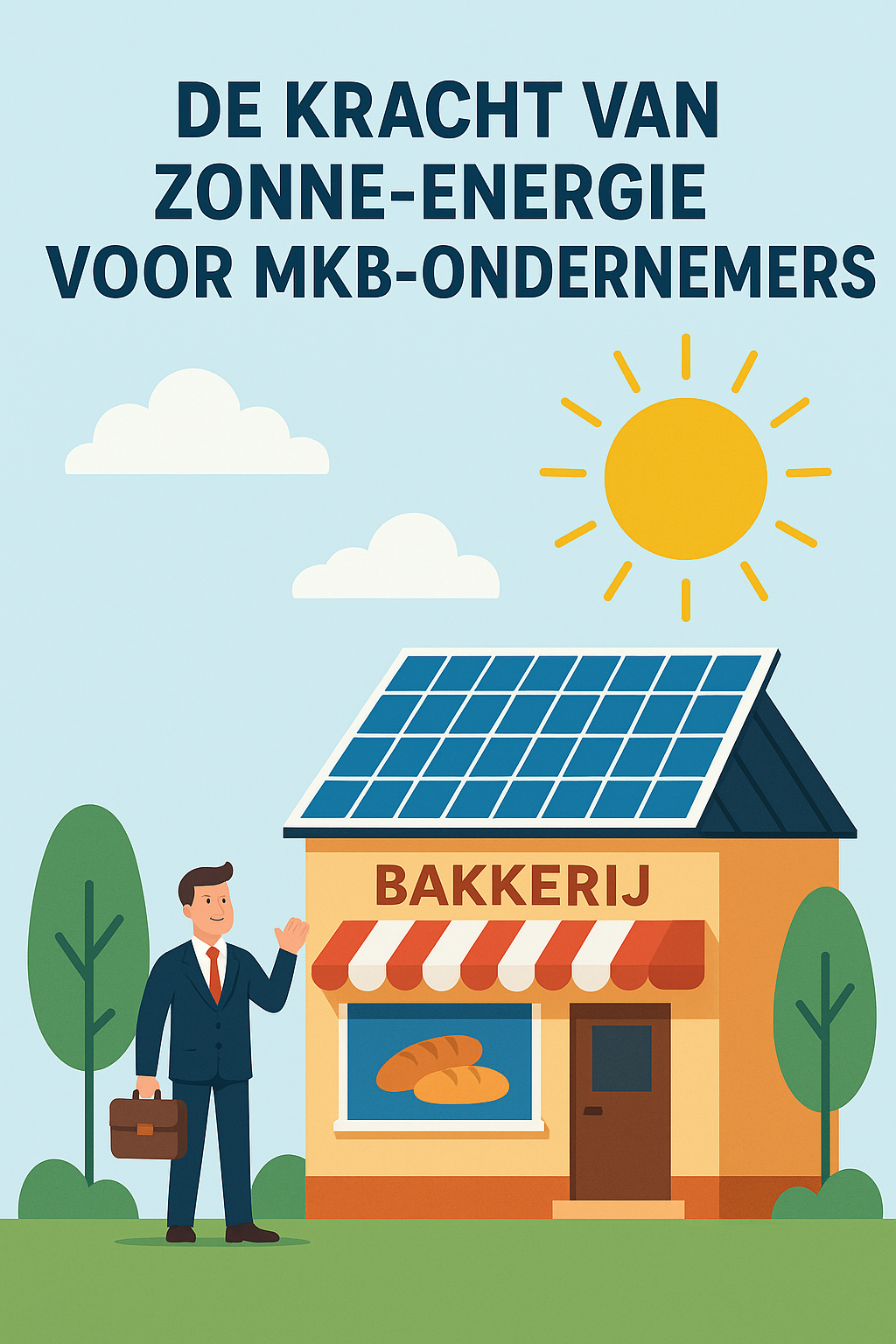 De Kracht van Zonne-energie voor MKB-ondernemers