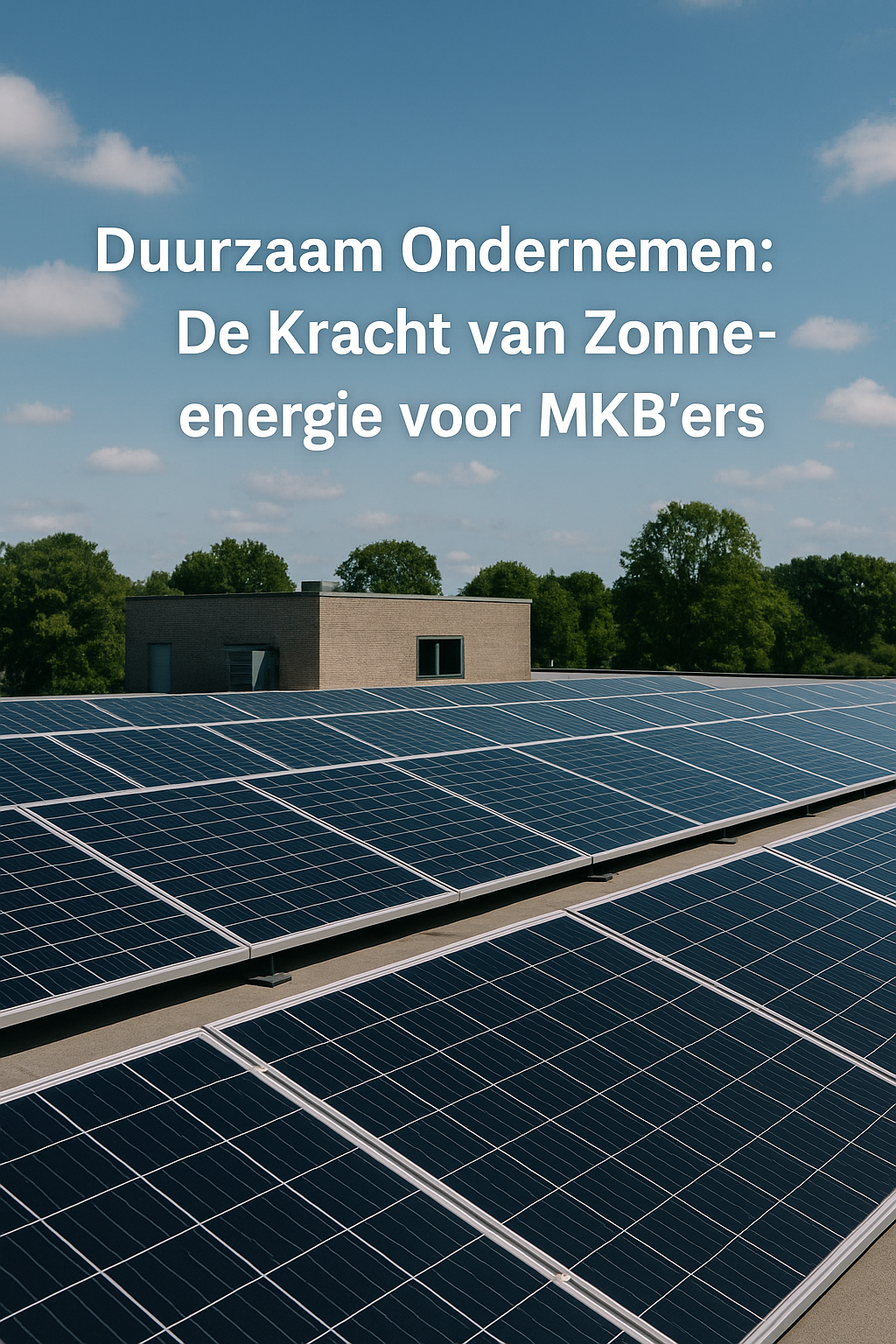 Duurzaam Ondernemen: De Kracht van Zonne-energie voor MKB'ers