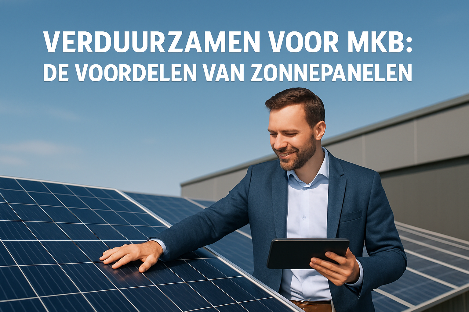 Verduurzamen voor MKB: De voordelen van zonnepanelen