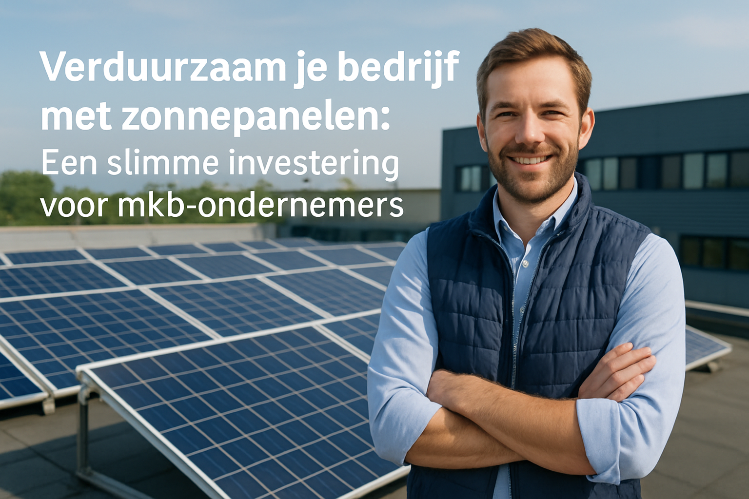 Verduurzaam je bedrijf met zonnepanelen: Een slim investering voor mkb-ondernemers