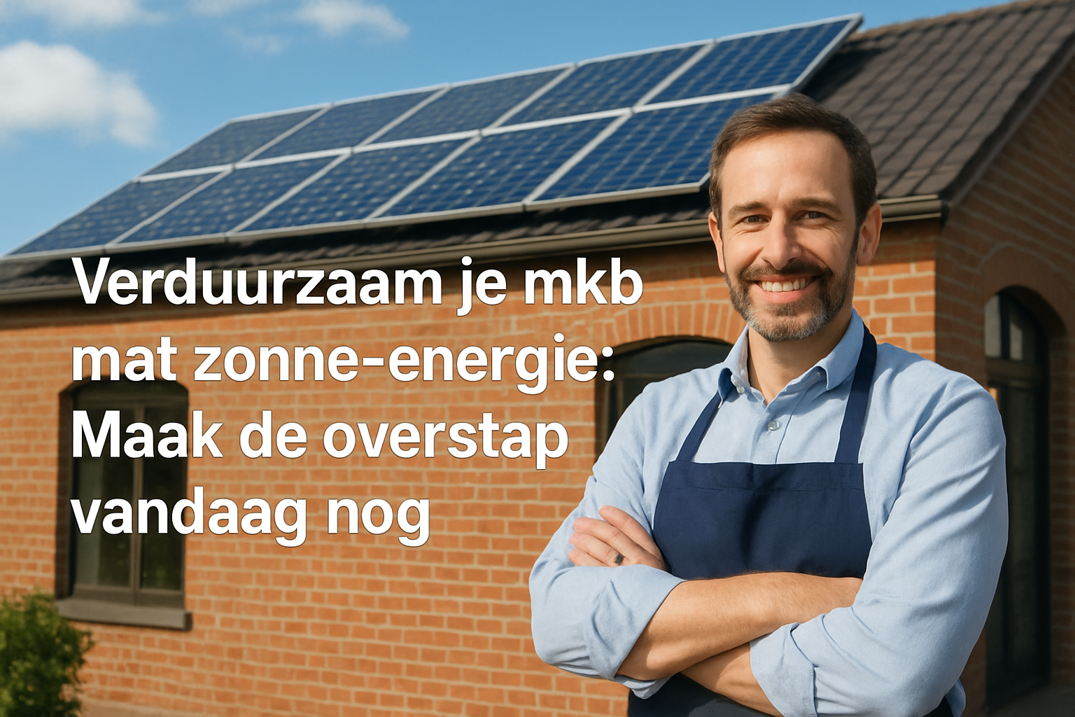 Verduurzaam je MKB met Zonne-energie: Maak de Overstap Vandaag Nog