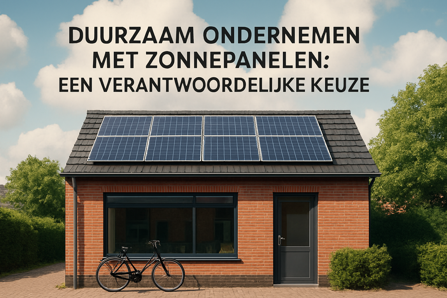 Duurzaam Ondernemen: Hoe Zonnepanelen de Toekomst van Jouw MKB Veranderen