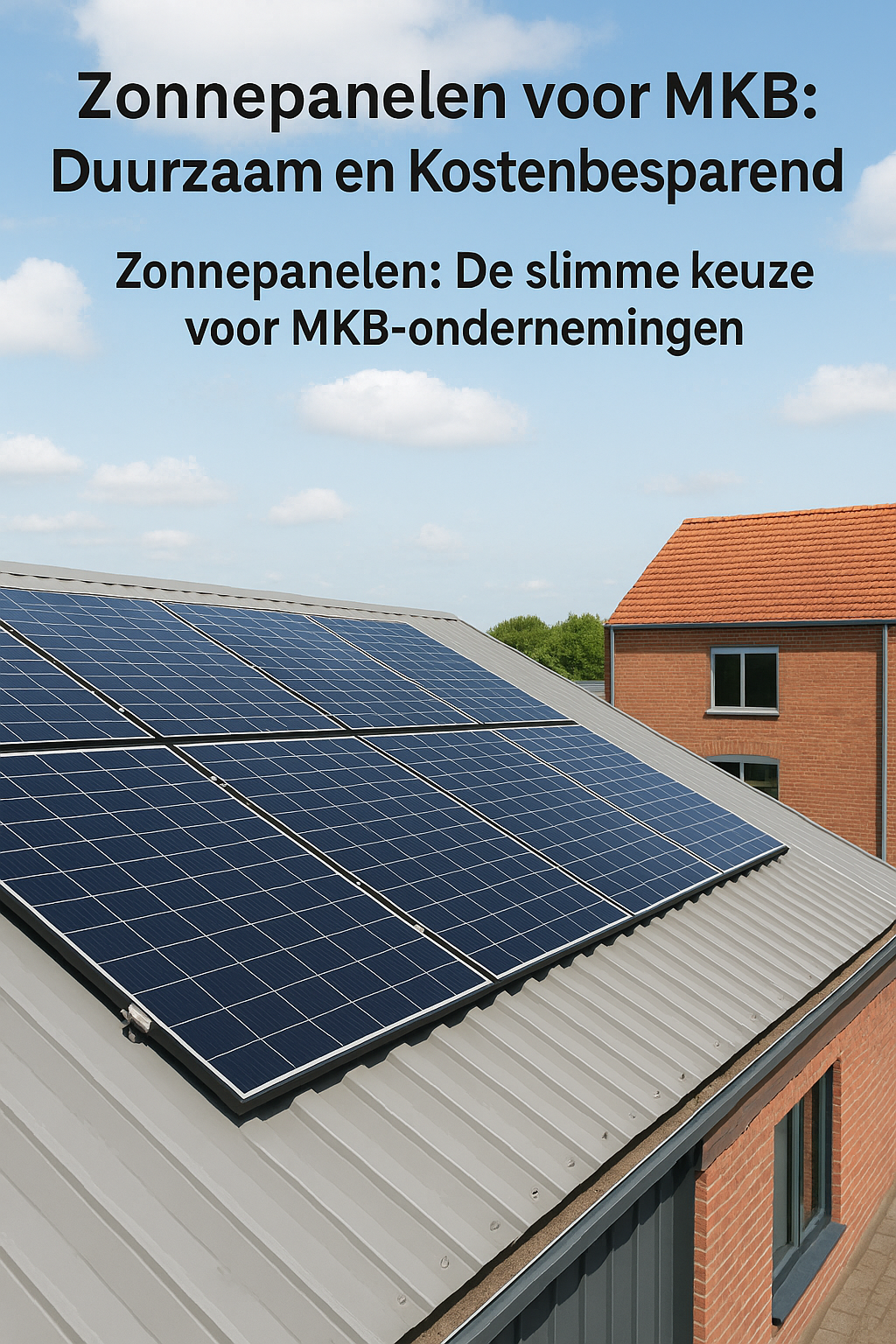 Zonnepanelen voor MKB: Duurzaam en Kostenbesparend