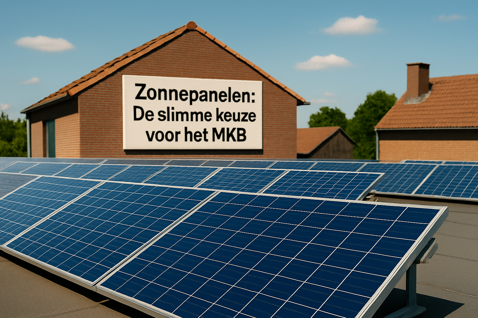 Zonnepanelen voor MKB: Duurzaam en Kostenbesparend