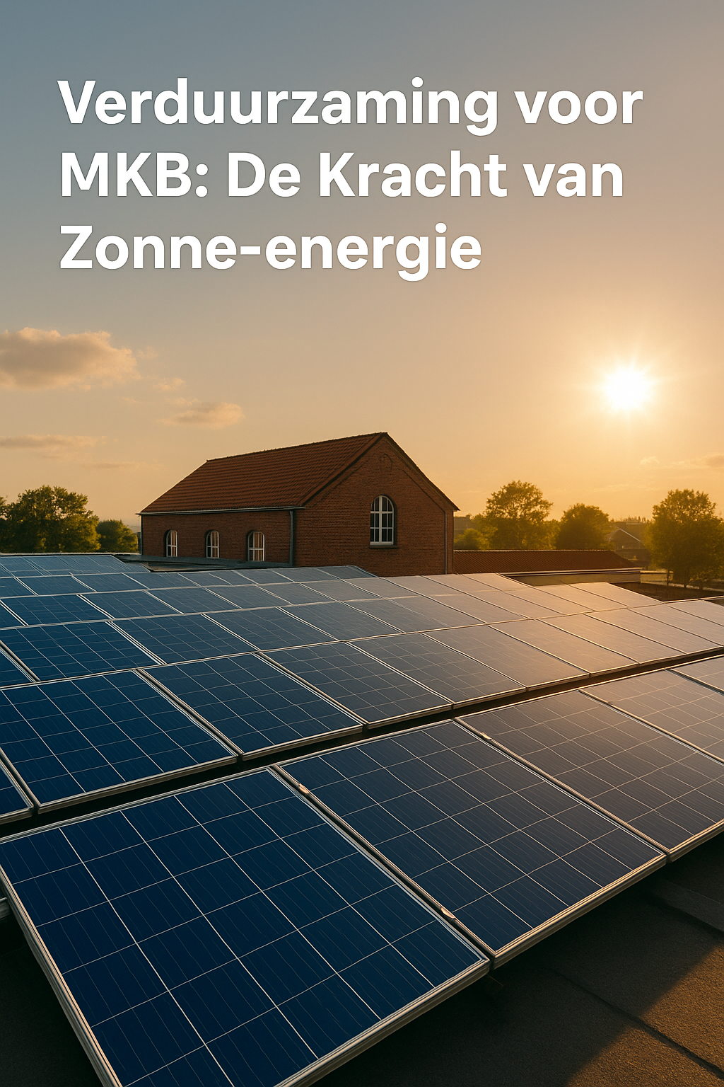 Verduurzaming voor MKB: De Kracht van Zonne-energie