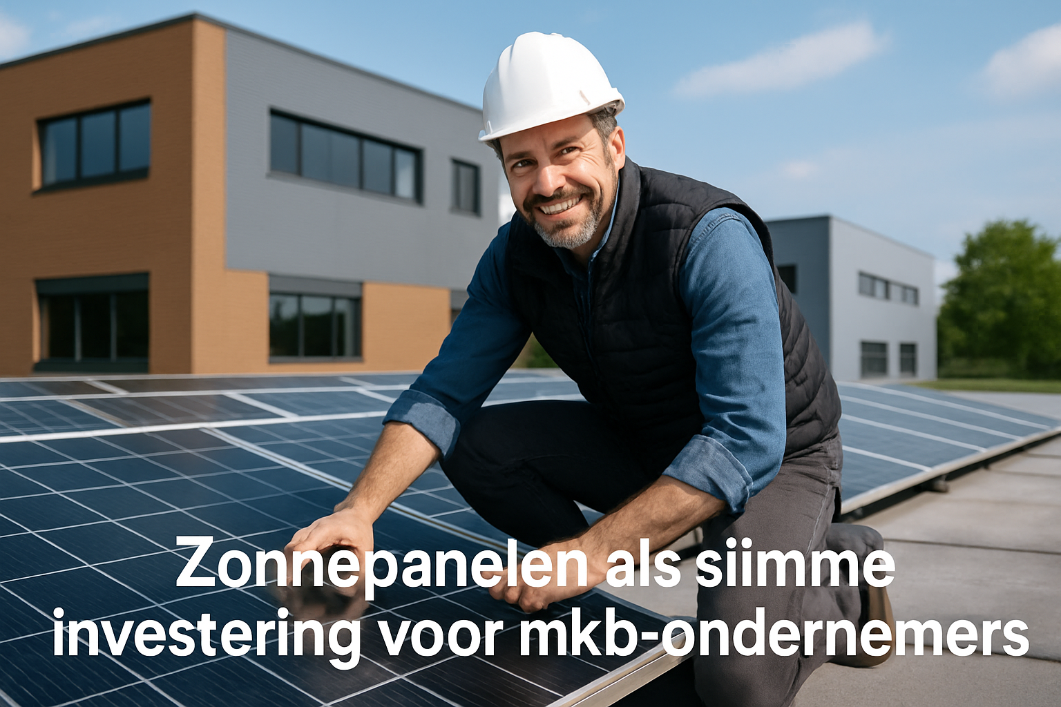 Zonnepanelen voor MKB: De Sleutel tot Duurzame Groei