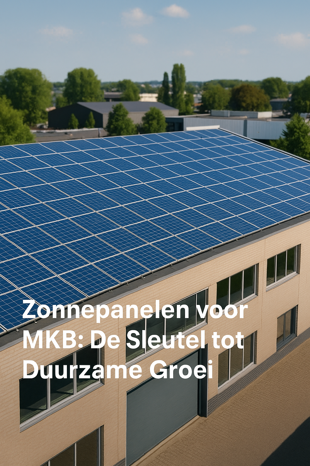 Zonnepanelen voor MKB: De Sleutel tot Duurzame Groei