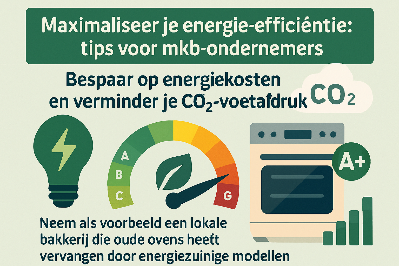 Maximaliseer je energie-efficiëntie: tips voor mkb-ondernemers