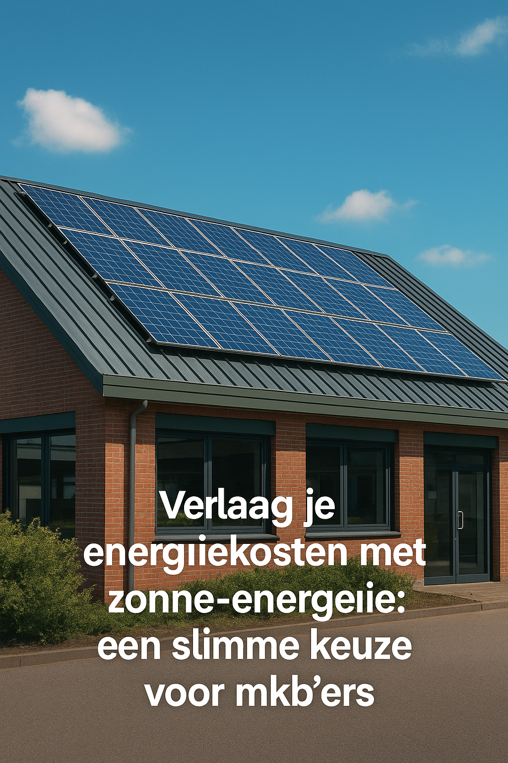Verlaag je Energiekosten met Zonne-energie: Een Slimme Keuze voor MKB'ers