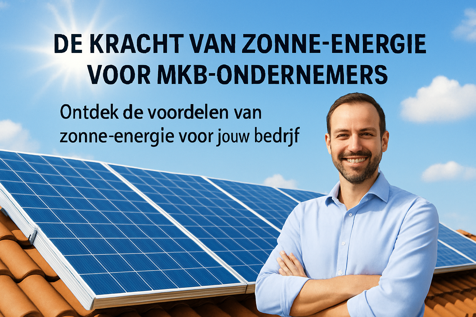 De Kracht van Zonne-energie voor MKB-ondernemers