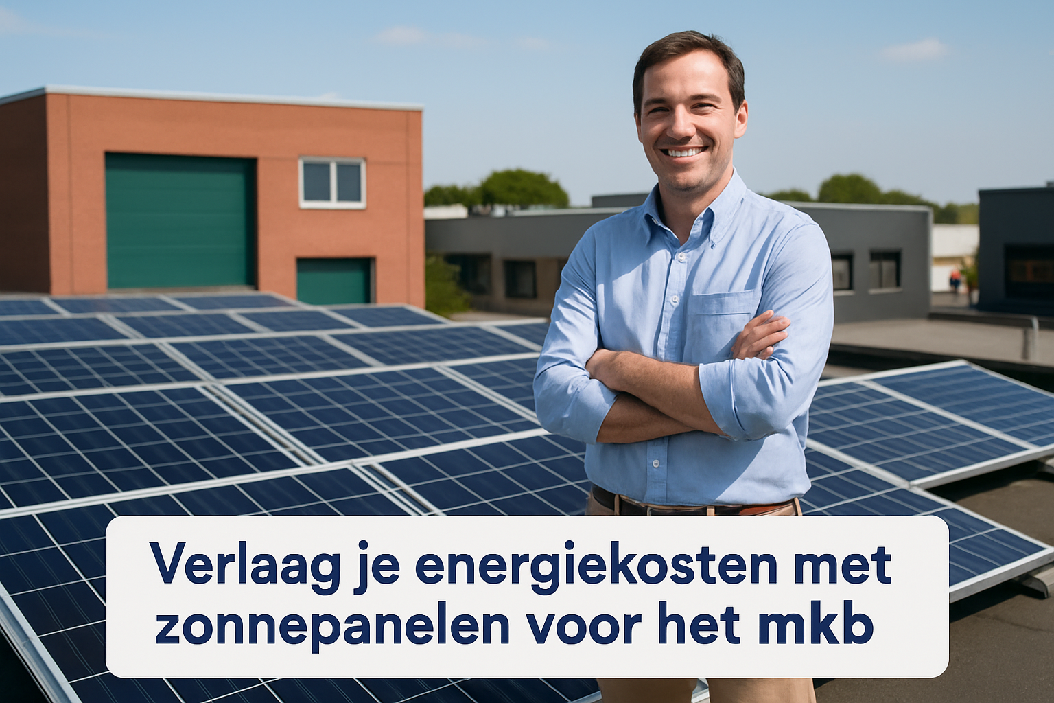 Verlaag je energiekosten met zonnepanelen voor het mkb