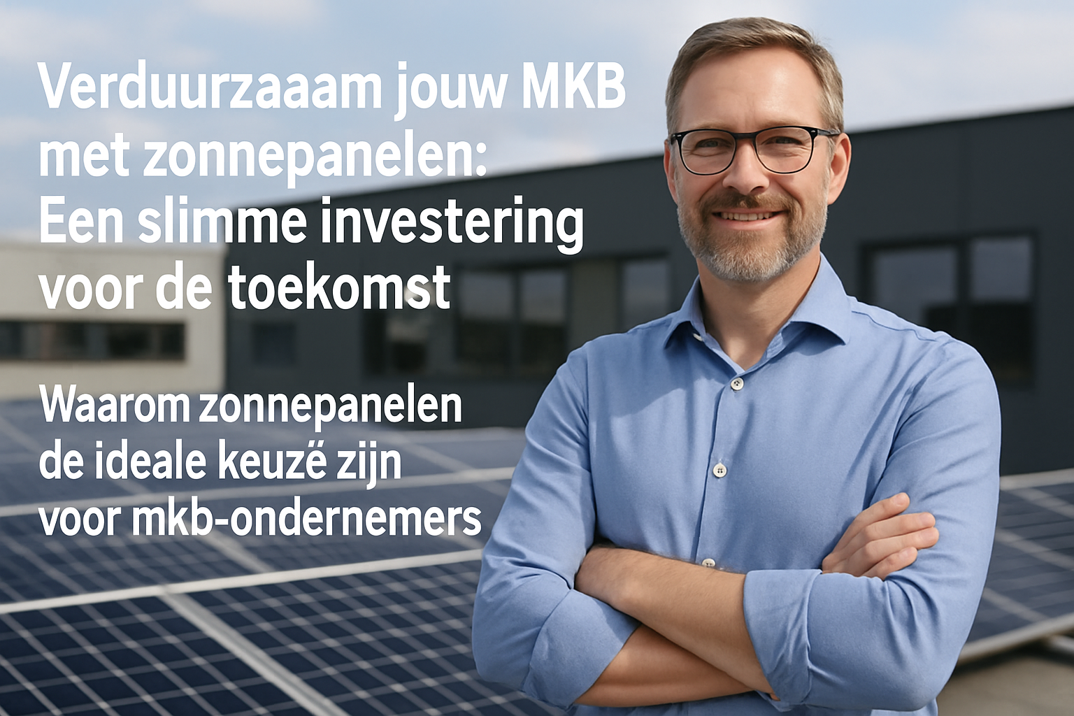 Verduurzaam jouw MKB met zonnepanelen: Een slimme investering voor de toekomst