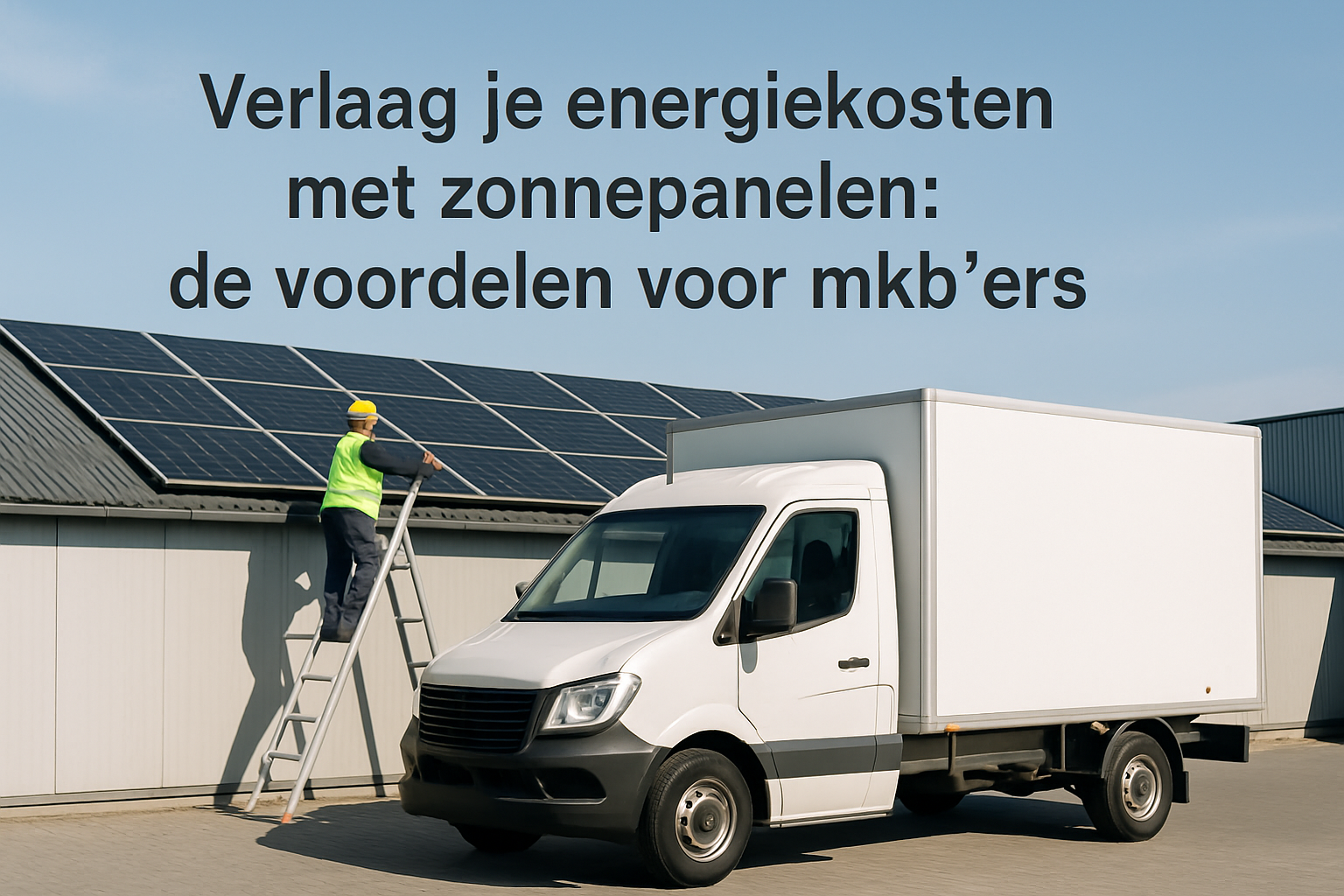 Verlaag je energiekosten met zonnepanelen: de voordelen voor mkb'ers