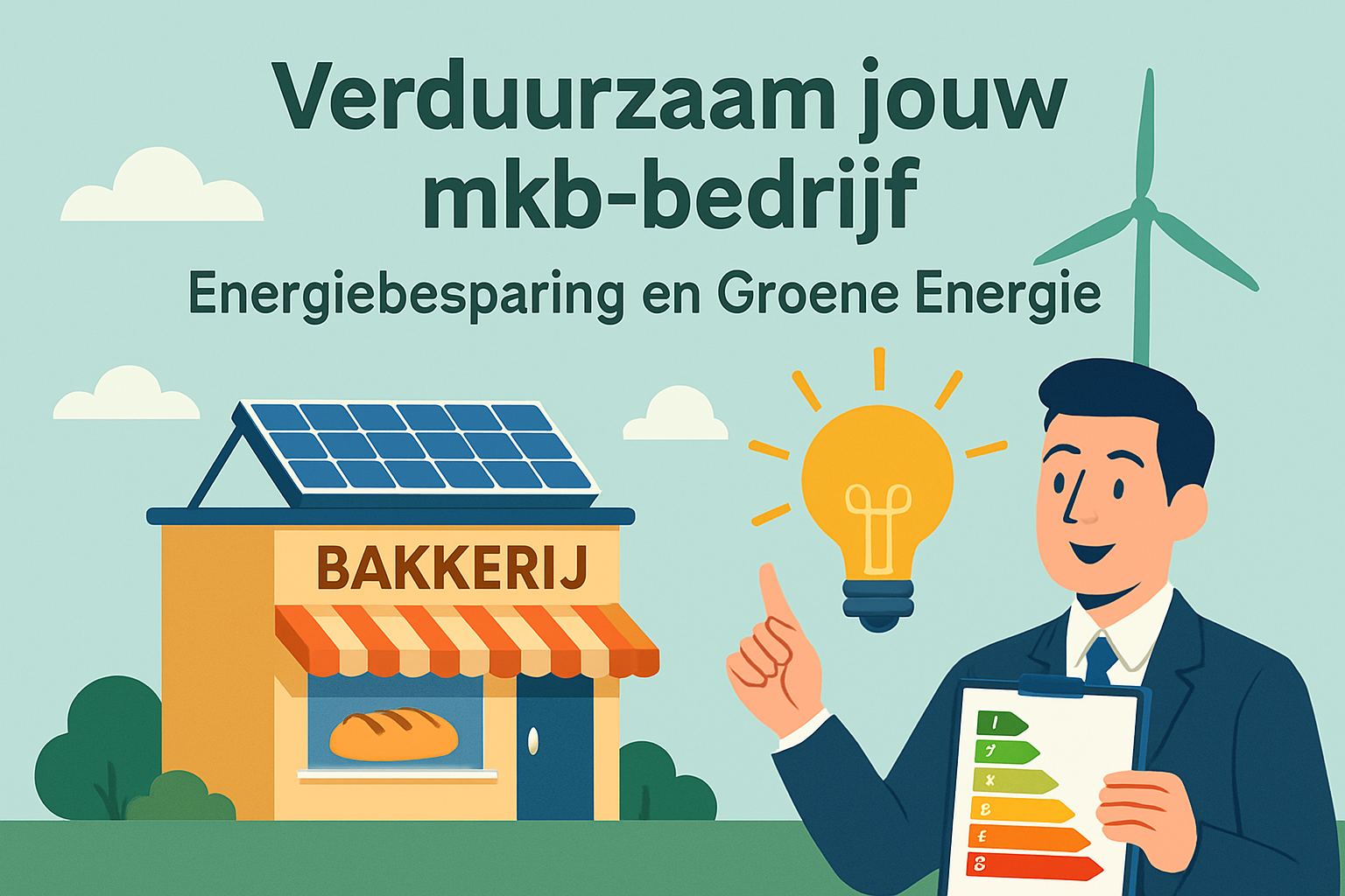 Verduurzaam jouw mkb-bedrijf: Energiebesparing en Groene Energie