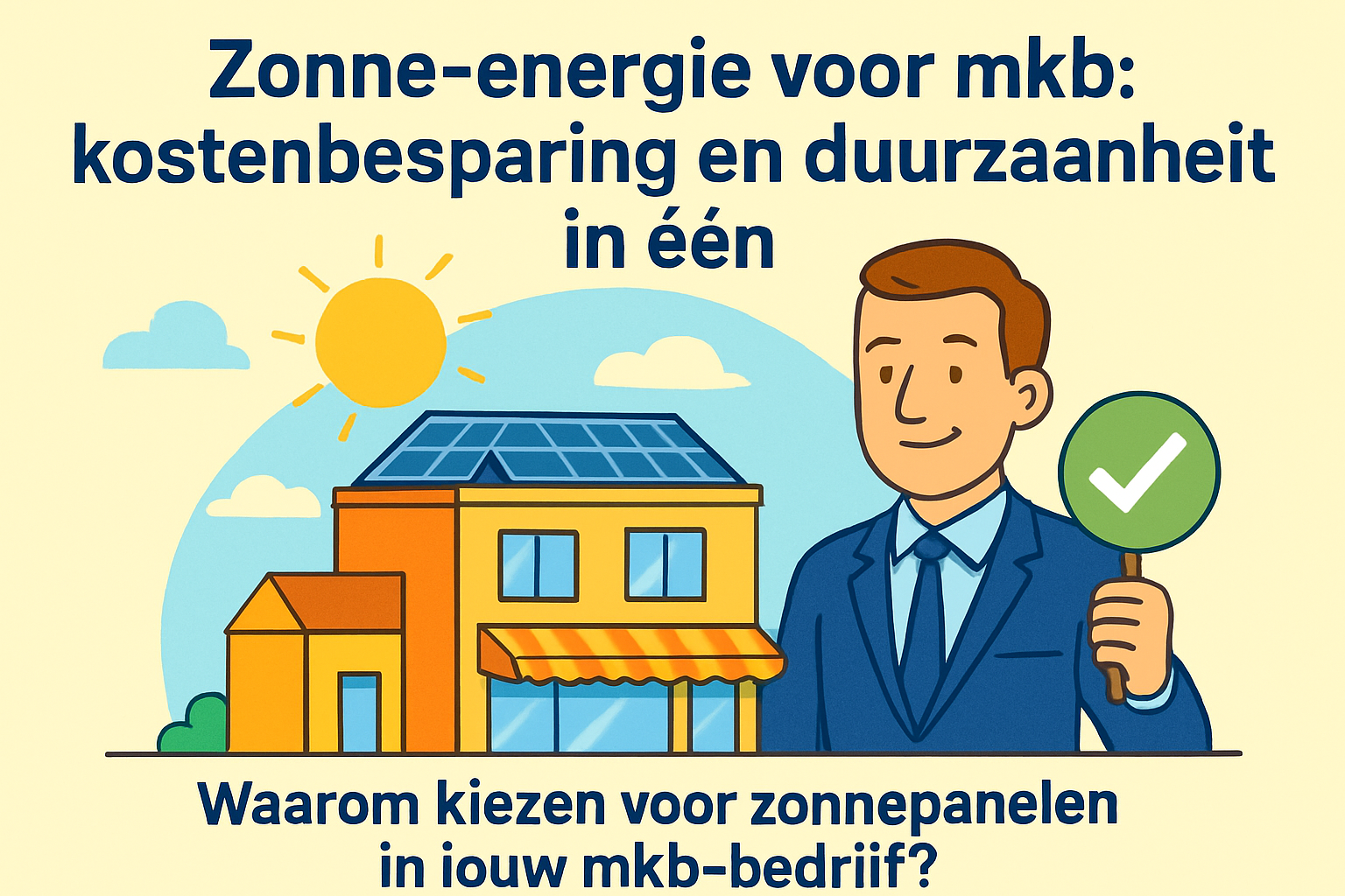 Zonne-energie voor mkb: kostenbesparing en duurzaamheid in één