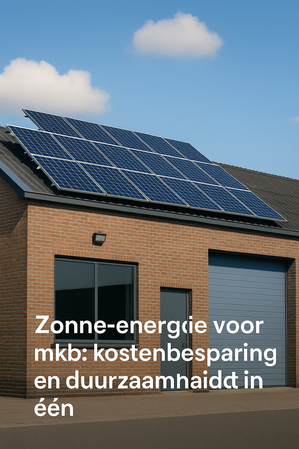 Zonne-energie voor mkb: kostenbesparing en duurzaamheid in één