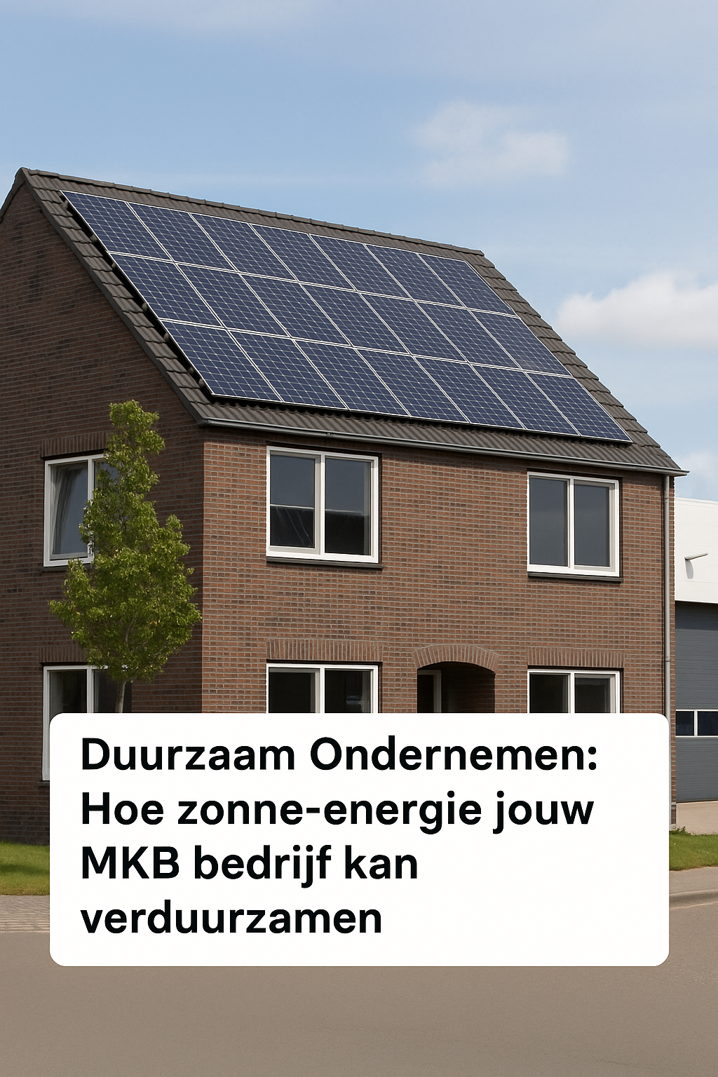 Duurzaam Ondernemen: Hoe Zonne-energie Jouw MKB Bedrijf Kan Verduurzamen