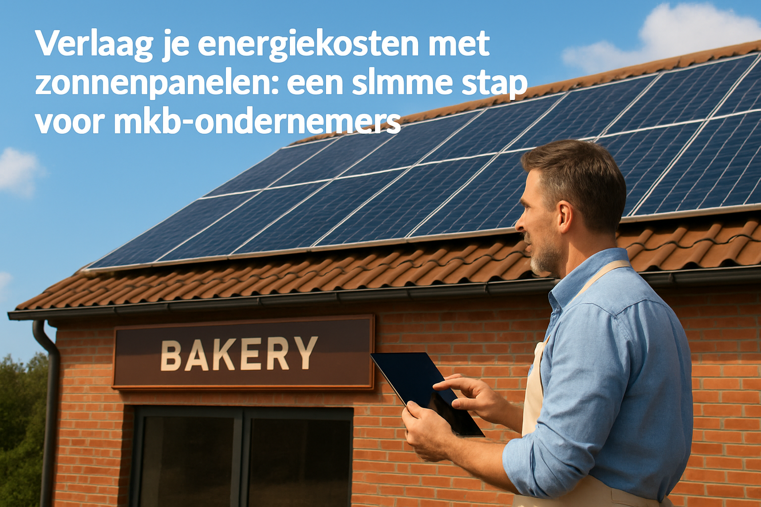 Verlaag je energiekosten met zonnepanelen: een slimme stap voor mkb-ondernemers