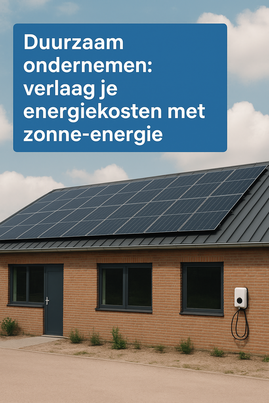 Duurzaam Ondernemen: Verlaag Je Energiekosten Met Zonne-energie