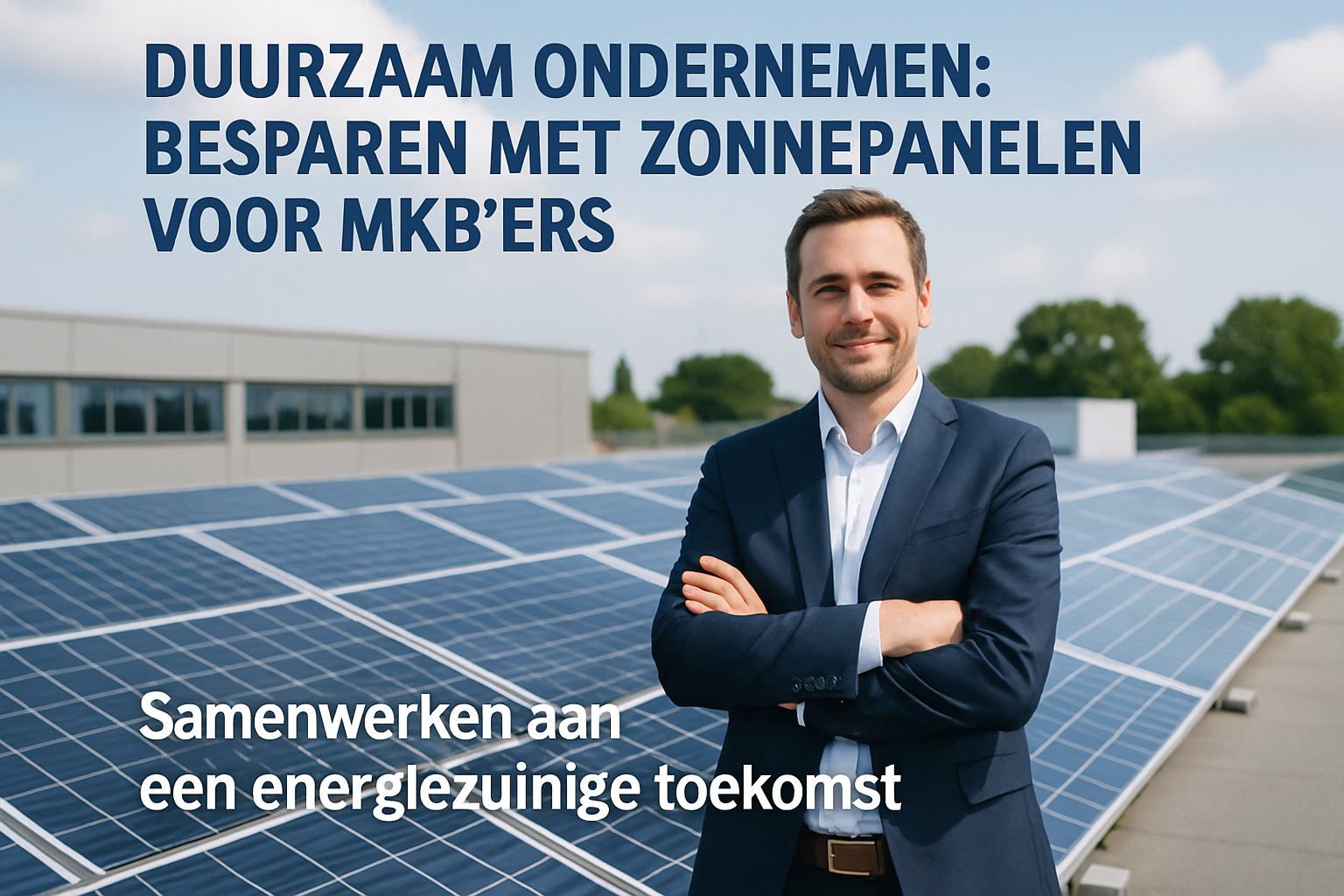 Duurzaam ondernemen: Besparen met zonnepanelen voor MKB'ers
