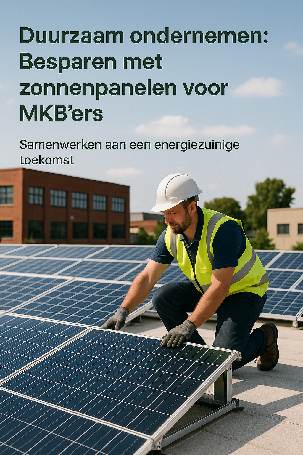 Duurzaam ondernemen: Besparen met zonnepanelen voor MKB'ers