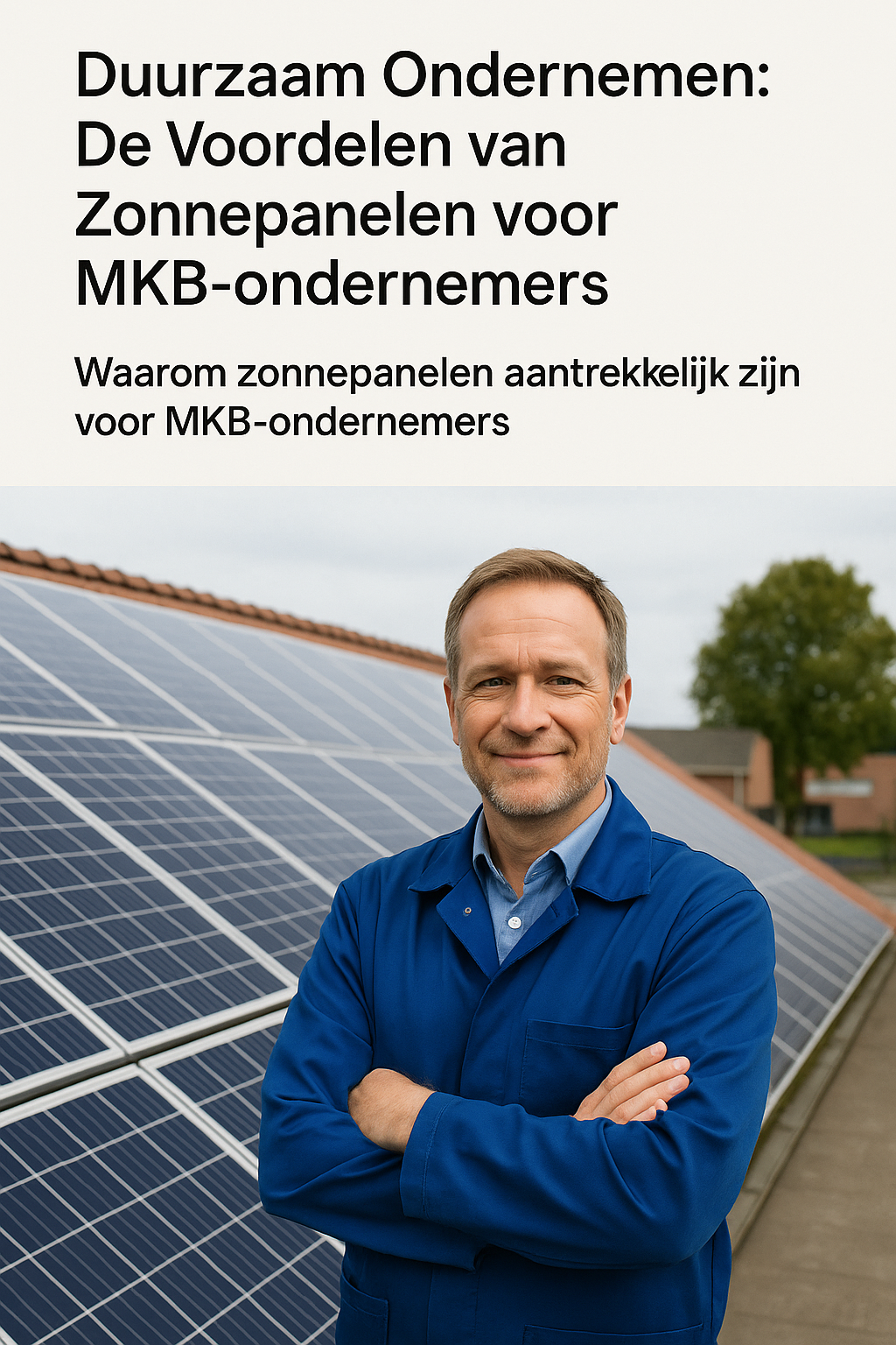 Duurzaam Ondernemen: De Voordelen van Zonnepanelen voor MKB-ondernemers
