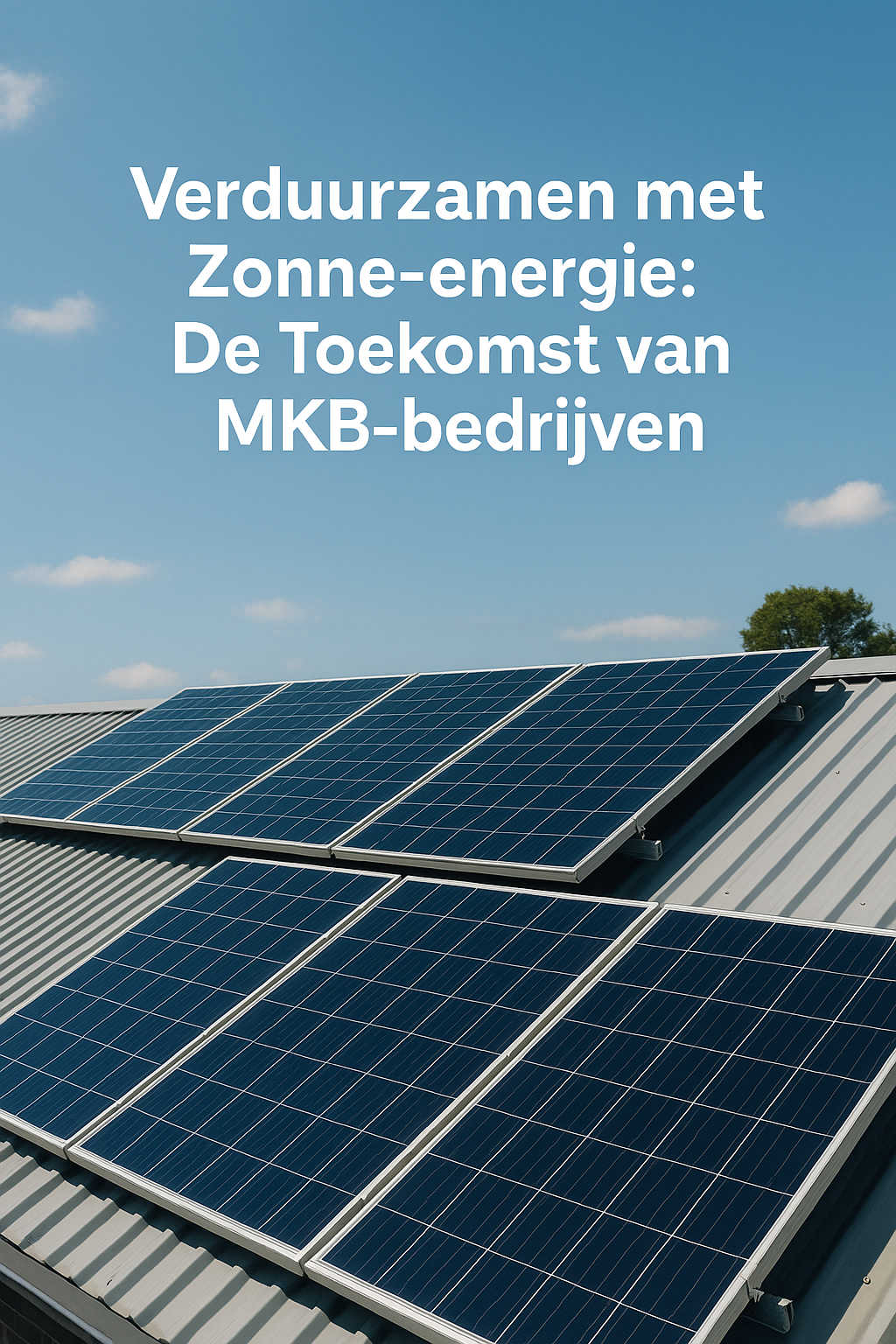 Verduurzamen met Zonne-energie: De Toekomst van MKB-bedrijven