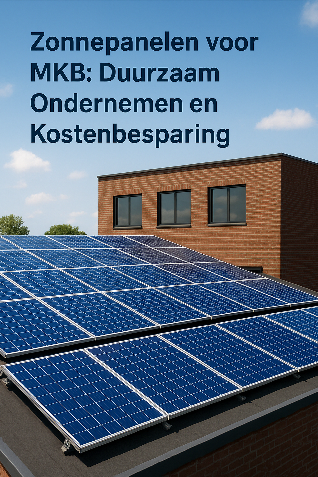 Zonnepanelen voor MKB: Duurzaam Ondernemen en Kostenbesparing