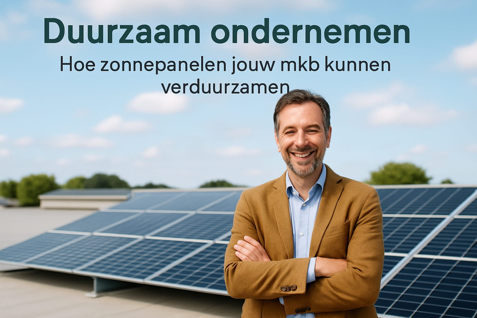 Duurzaam ondernemen: Hoe zonnepanelen jouw mkb kunnen verduurzamen