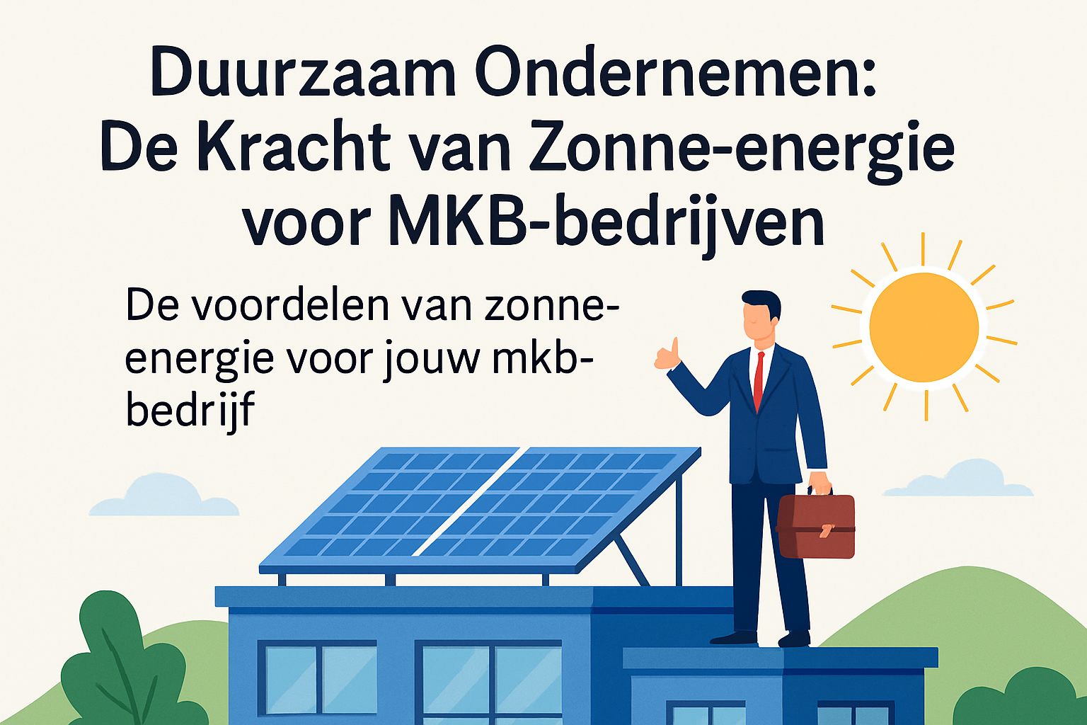 Duurzaam Ondernemen: De Kracht van Zonne-energie voor MKB-bedrijven