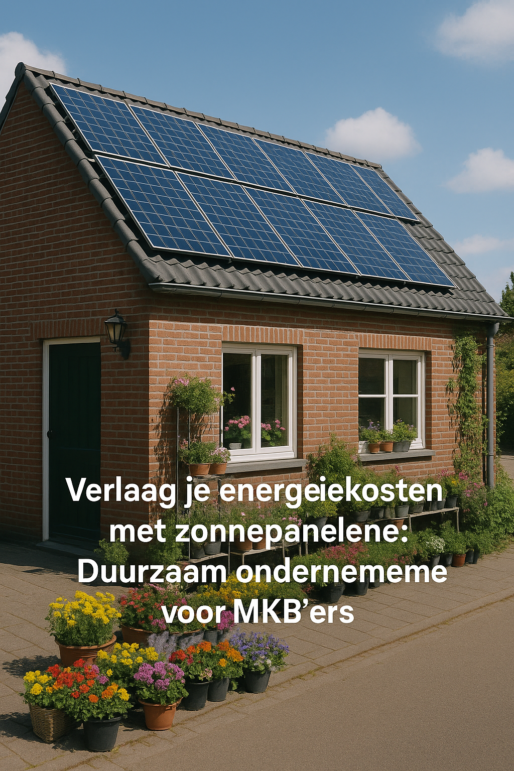 Verlaag je energiekosten met zonnepanelen: Duurzaam ondernemen voor MKB'ers