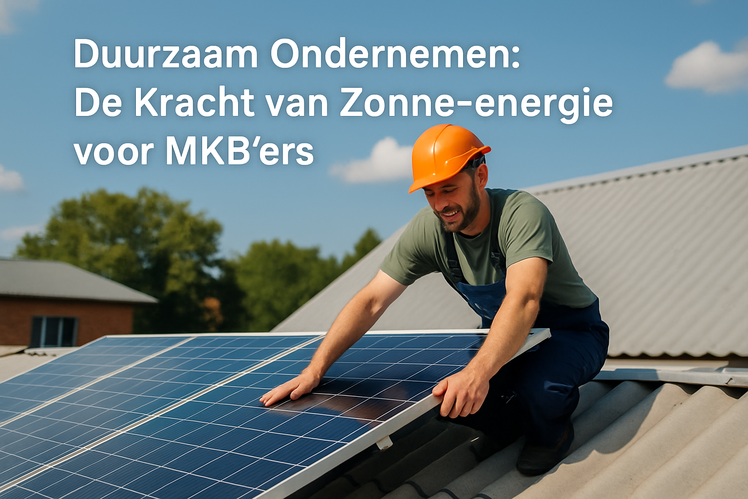 Duurzaam Ondernemen: De Kracht van Zonne-energie voor MKB'ers