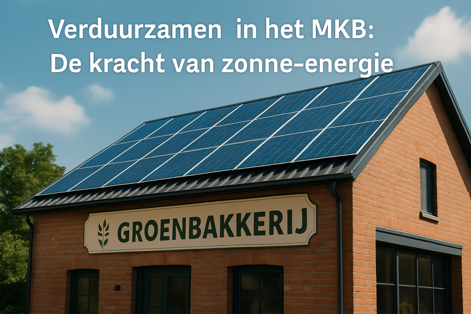 Verduurzamen in het MKB: De Kracht van Zonne-energie