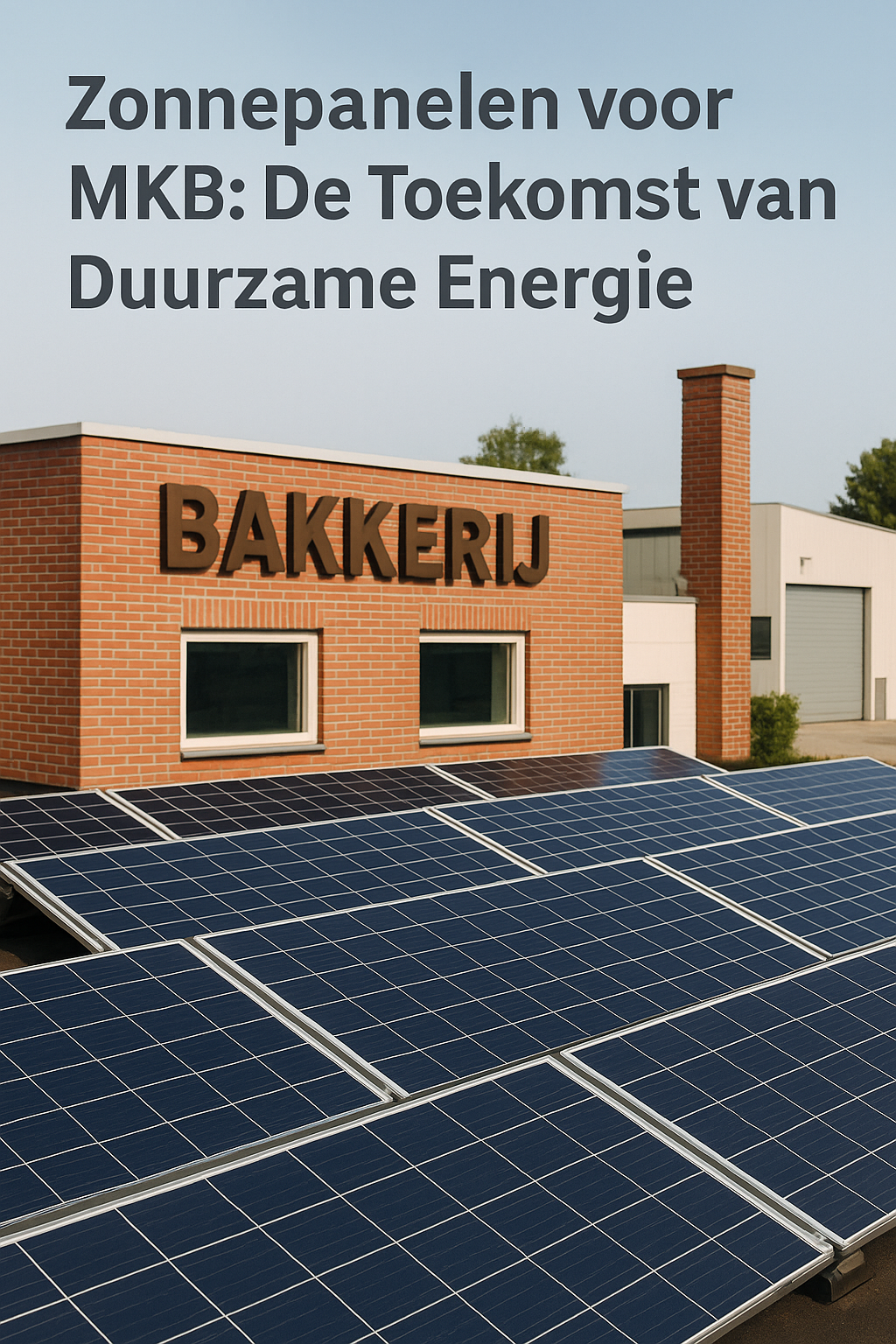 Zonnepanelen voor MKB: De Toekomst van Duurzame Energie