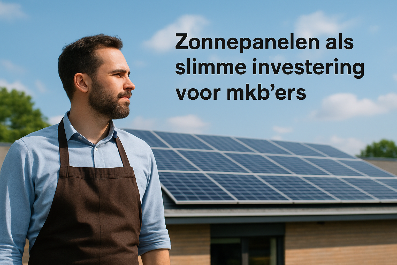 Maximaliseer je winst met zonnepanelen: de slimme investering voor mkb'ers