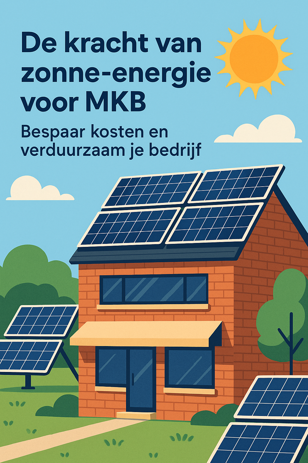 De Kracht van Zonne-energie voor MKB: Bespaar Kosten en Verduurzaam je Bedrijf
