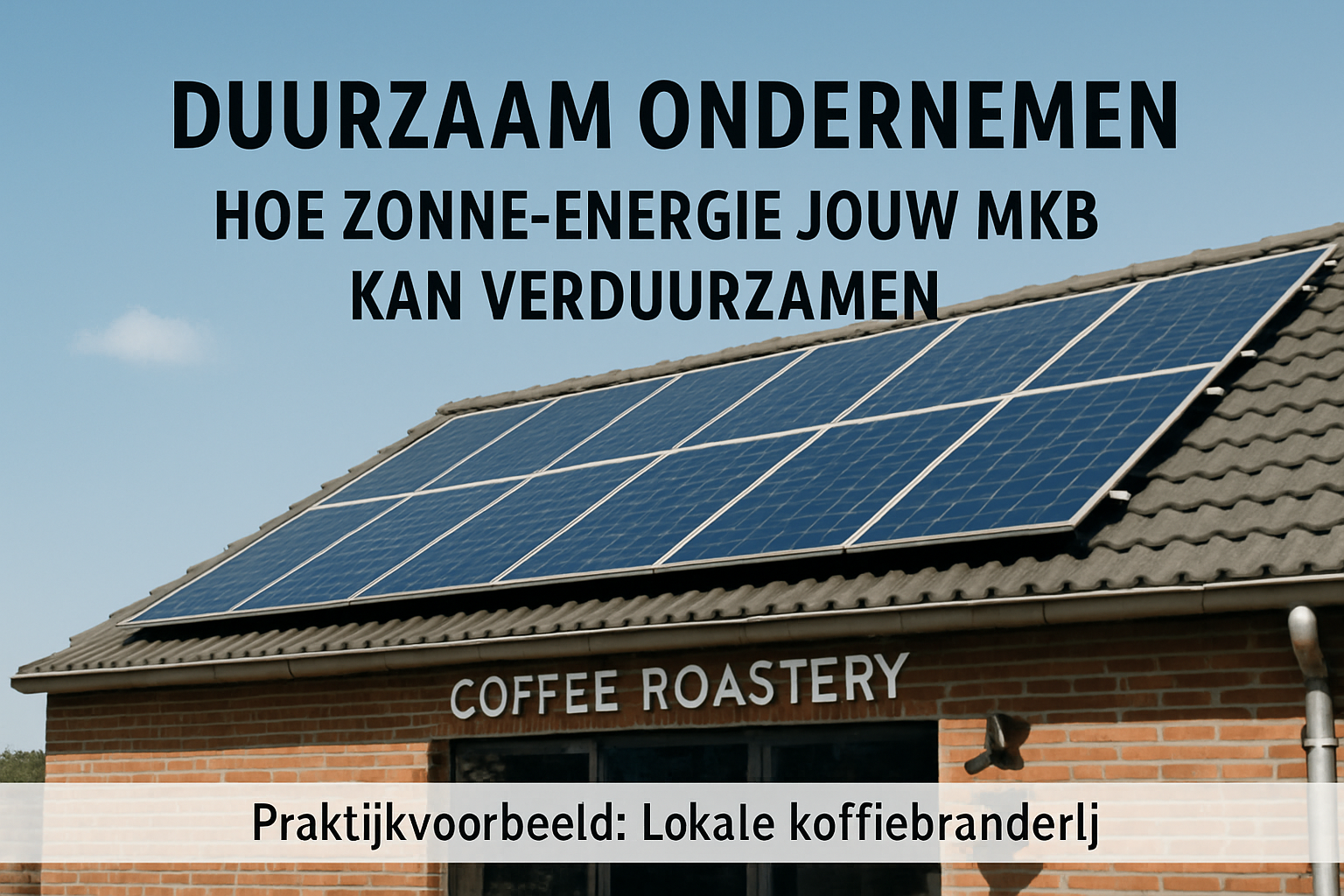 Duurzaam Ondernemen: Hoe Zonne-energie Jouw MKB kan Verduurzamen