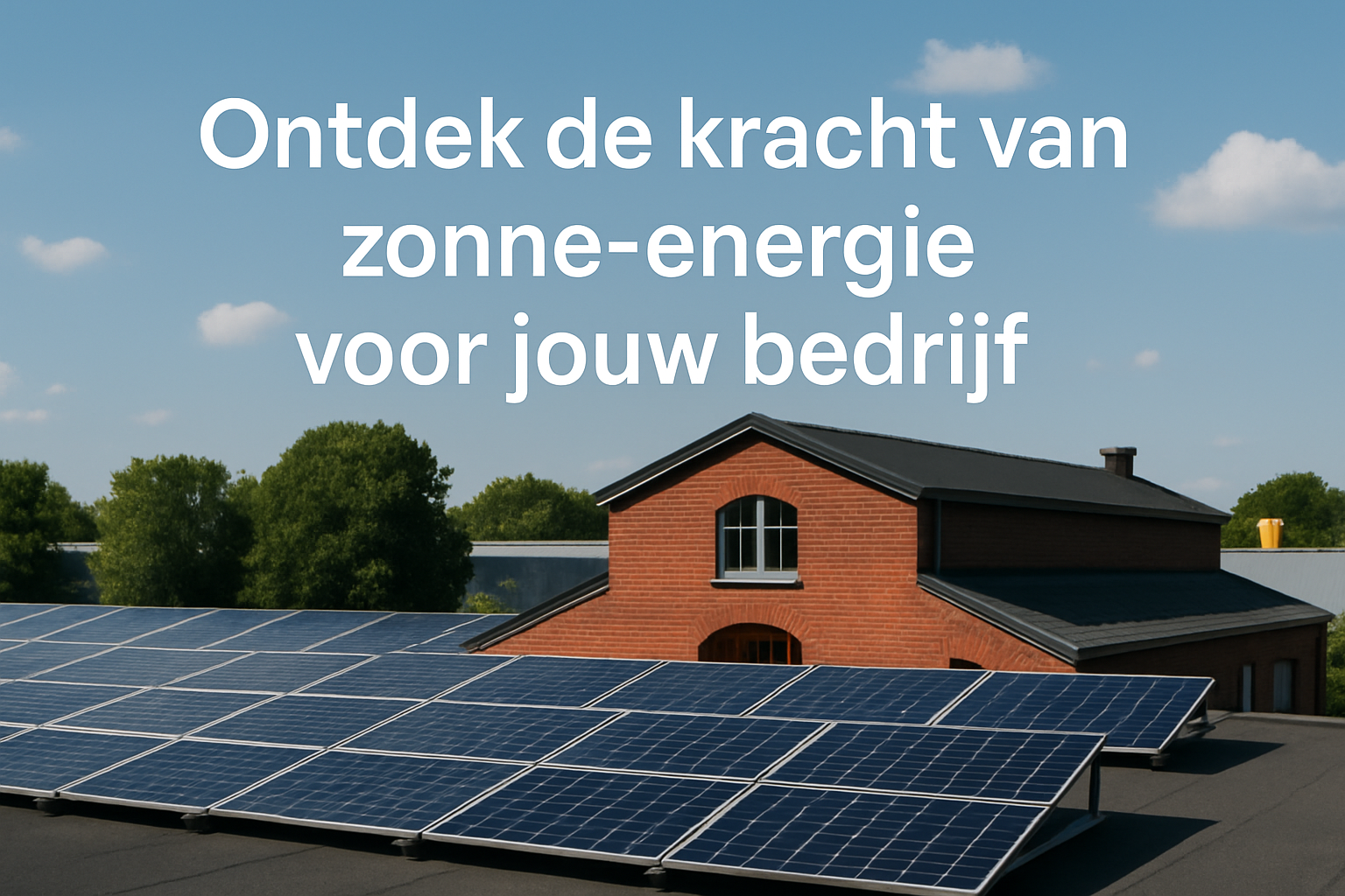 Duurzaam Ondernemen: Besparingen en Voordelen van Zonne-energie voor MKB’ers