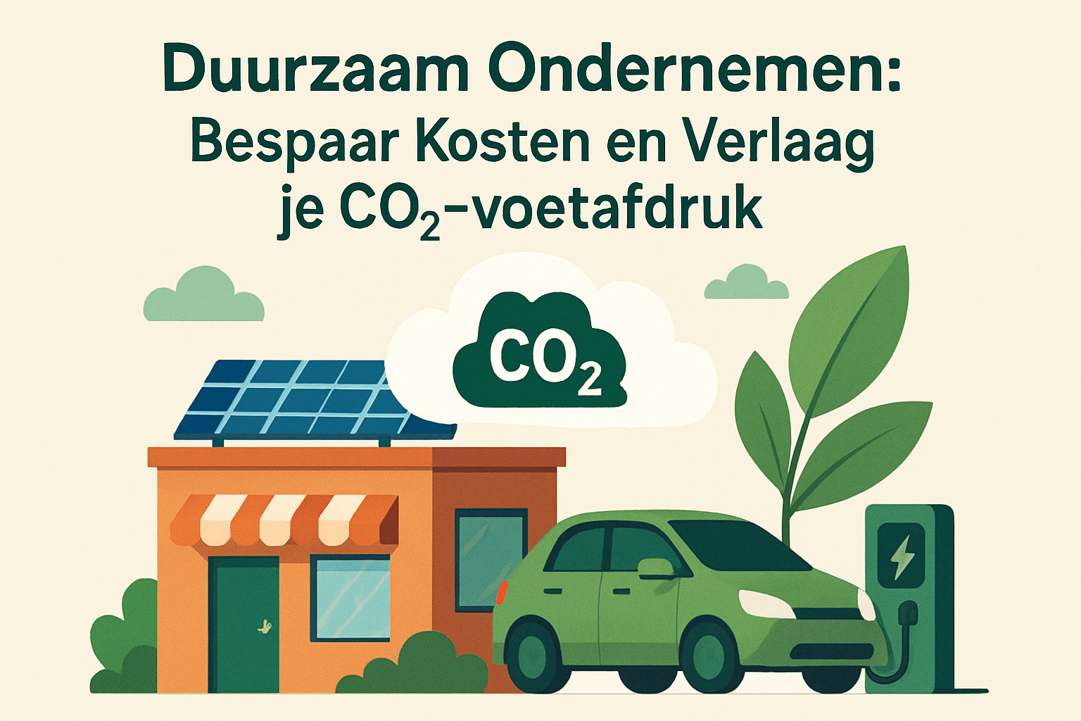 Duurzaam Ondernemen: Bespaar Kosten en Verlaag je CO₂-voetafdruk