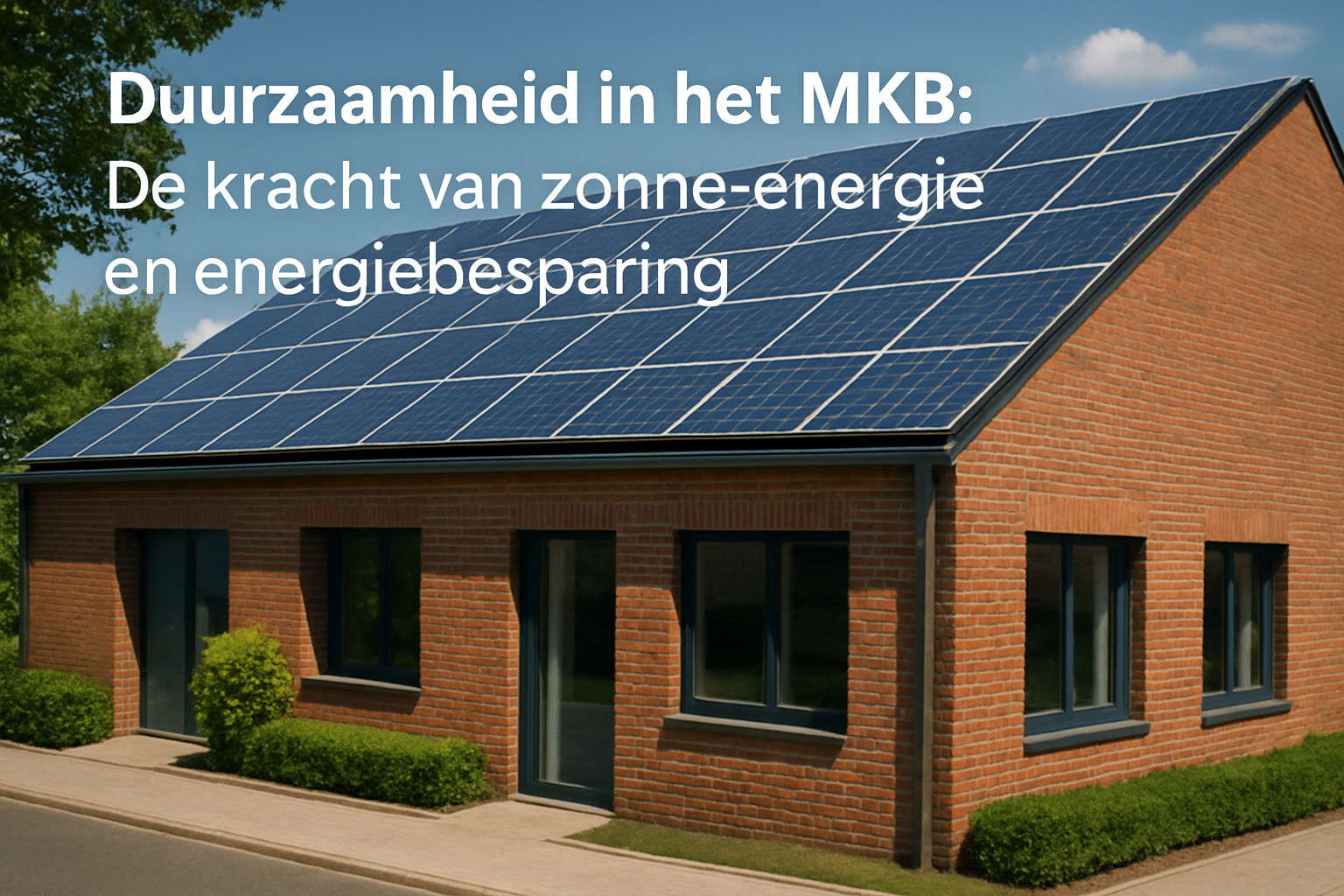 Duurzaamheid in het MKB: De Kracht van Zonne-energie en Energiebesparing