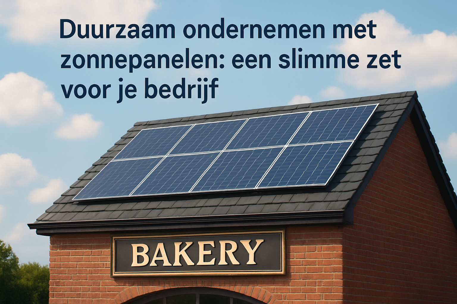 Duurzaam Ondernemen: Hoe Zonnepanelen jouw MKB-bedrijf kunnen Verduurzamen