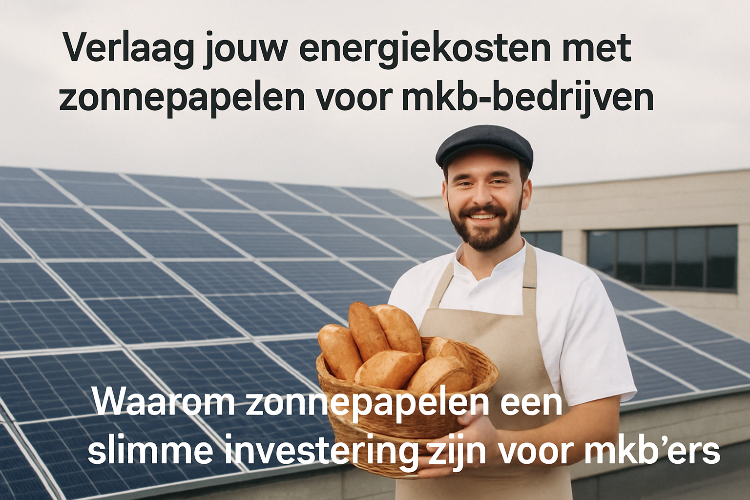 Verlaag jouw energiekosten met zonnepanelen voor mkb-bedrijven