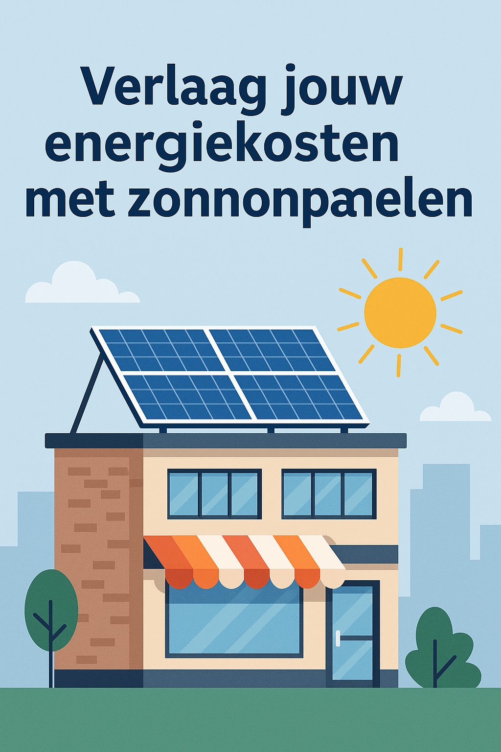 Besparen op energiekosten met zonnepanelen in het MKB