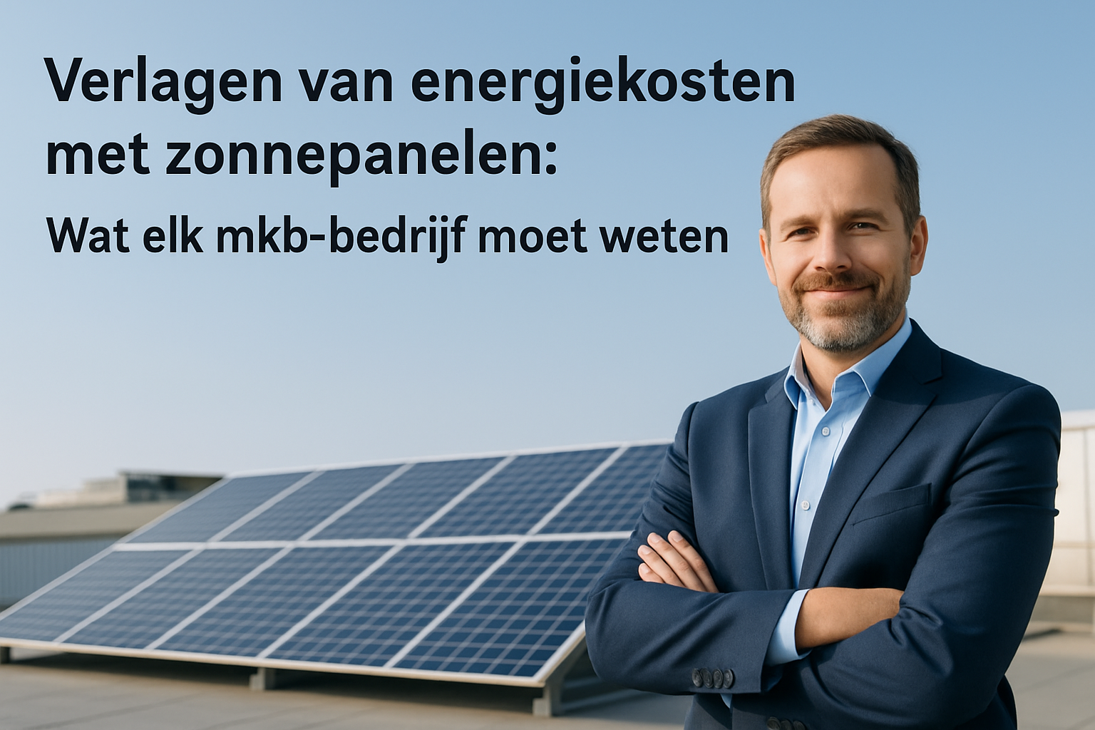 Verlagen van energiekosten met zonnepanelen: Wat elk mkb-bedrijf moet weten