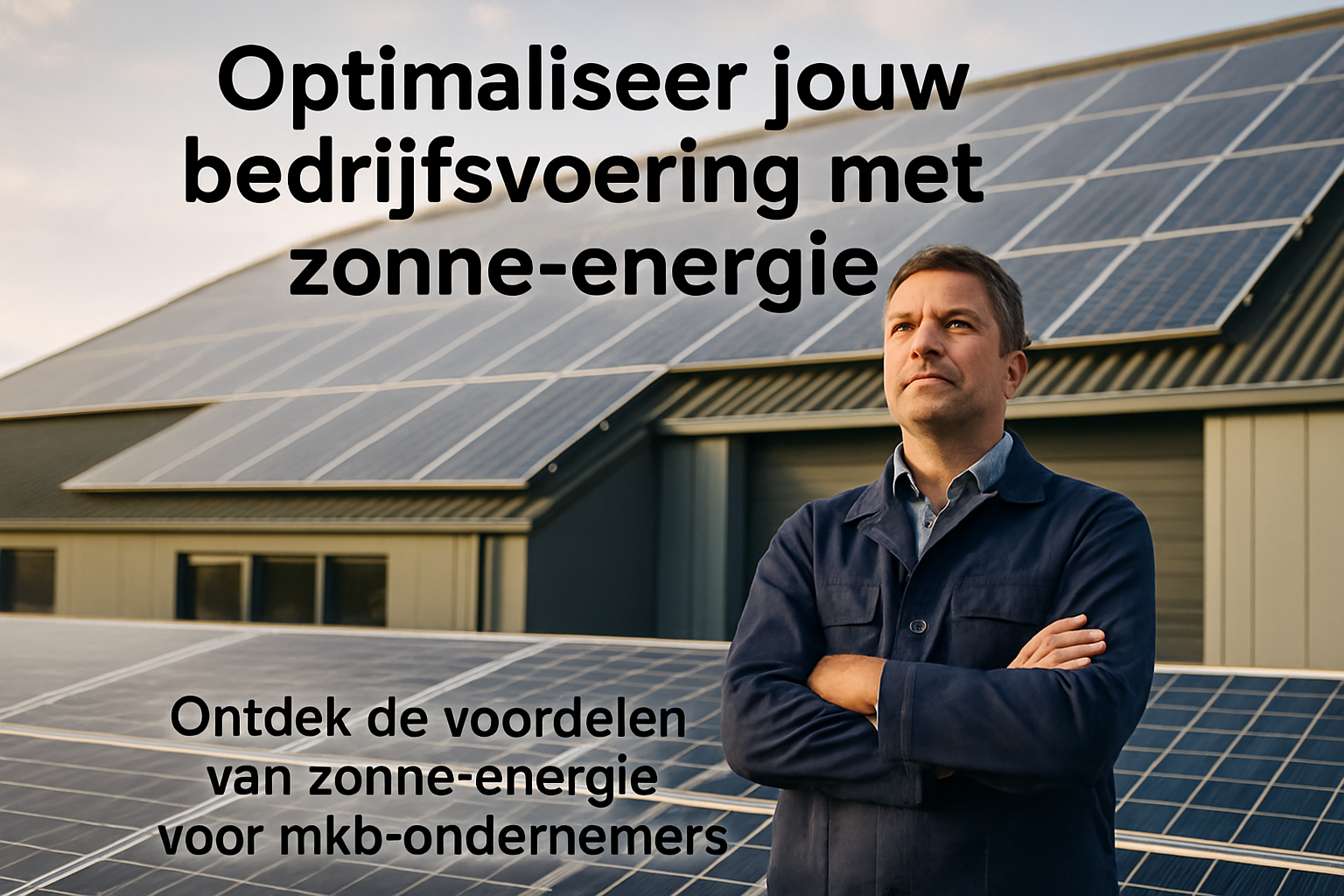 Optimaliseer jouw bedrijfsvoering met zonne-energie