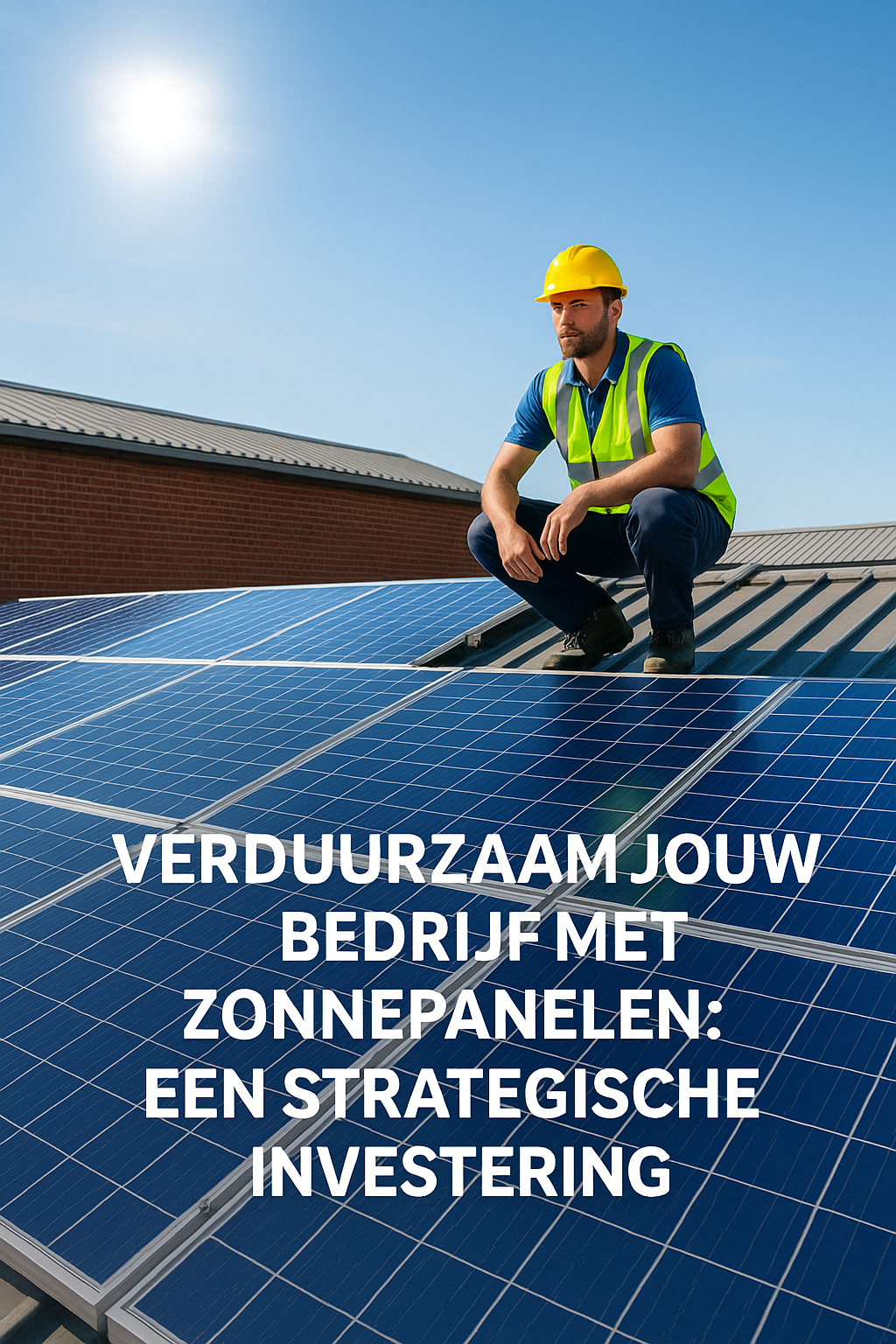 Verduurzaam jouw bedrijf met zonnepanelen: een strategische investering