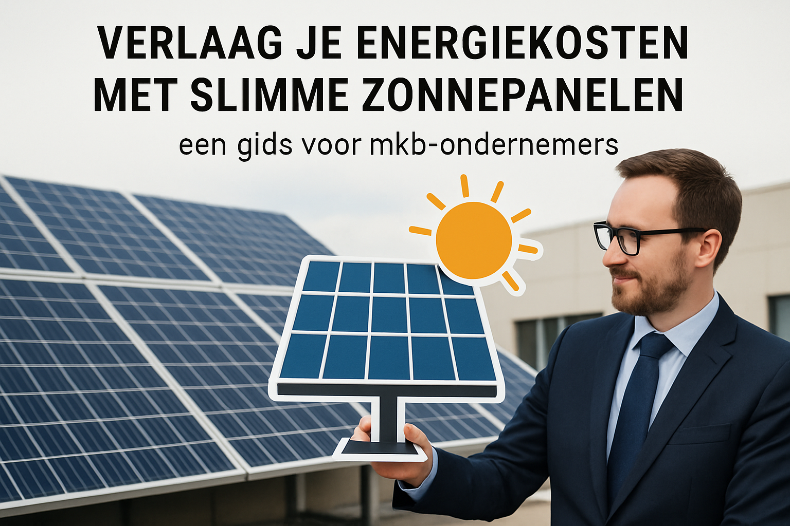 Verlaag je energiekosten met slimme zonnepanelen: een gids voor mkb-ondernemers