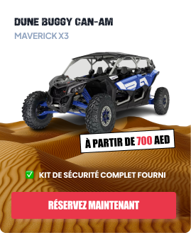 Can-Am Maverick buggy rental Dubai – Desert safari experience