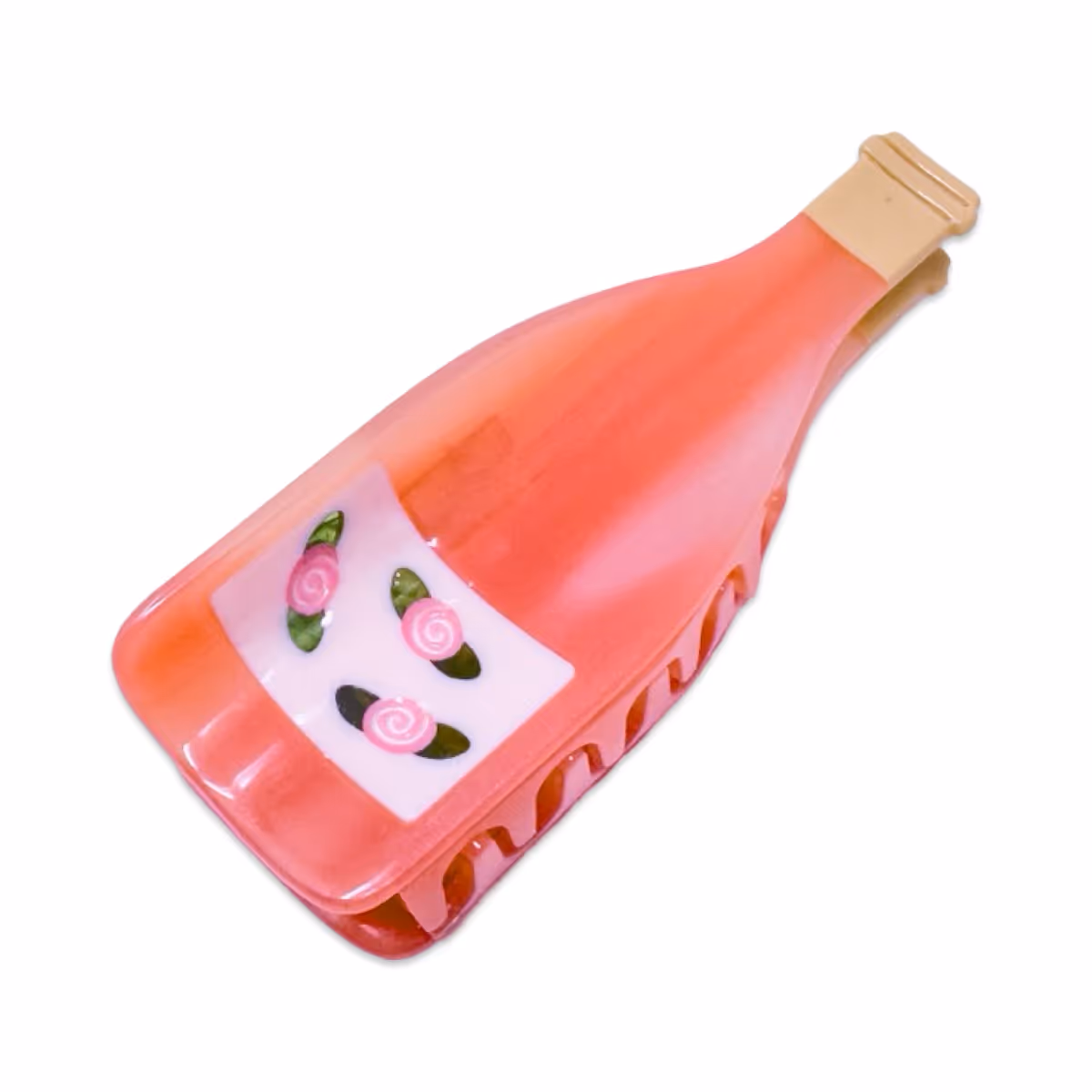 jennylemons Large Rose Wine Bottle Hair Claw Clip product image