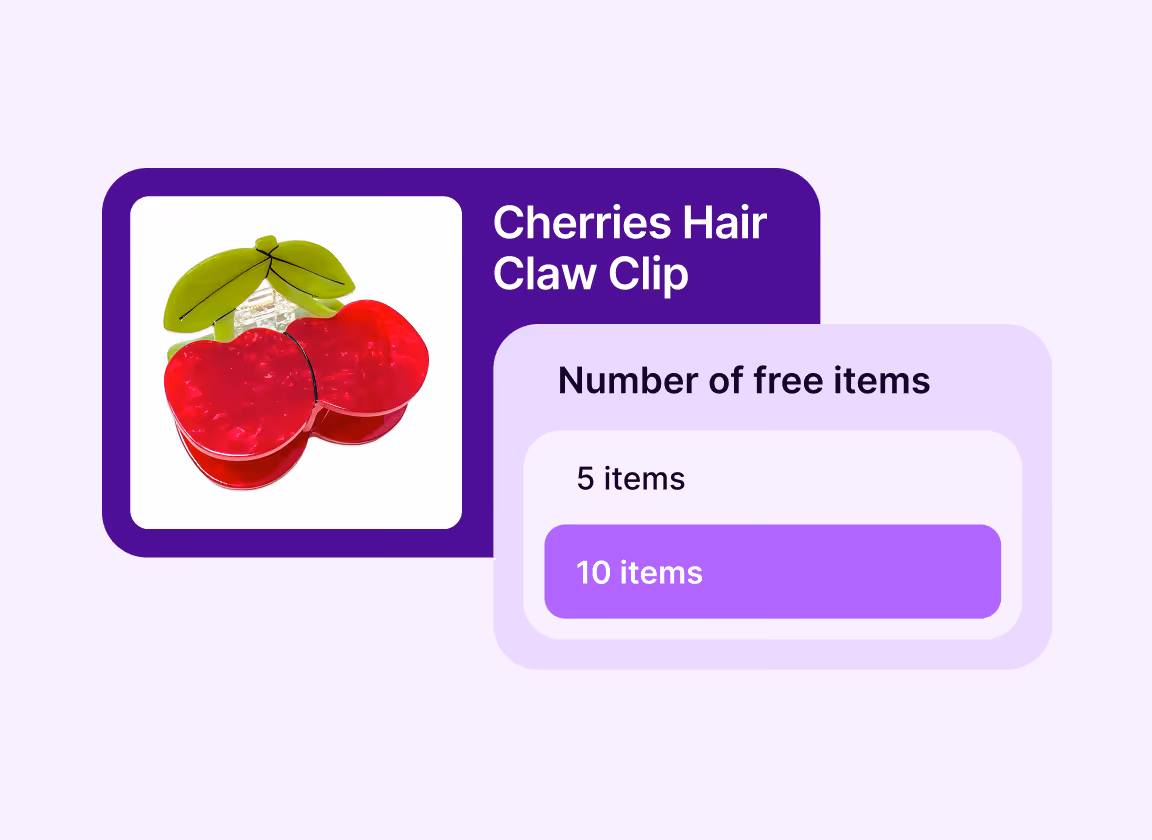 Step 1 – Pick a product from the campaign catalog